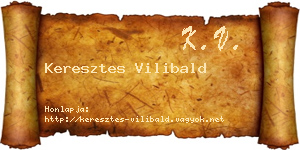 Keresztes Vilibald névjegykártya
